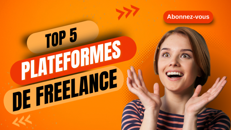 Top 5 plateformes freelance en ligne
